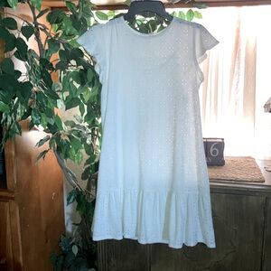 Mady & Nell White Eyelet Dress